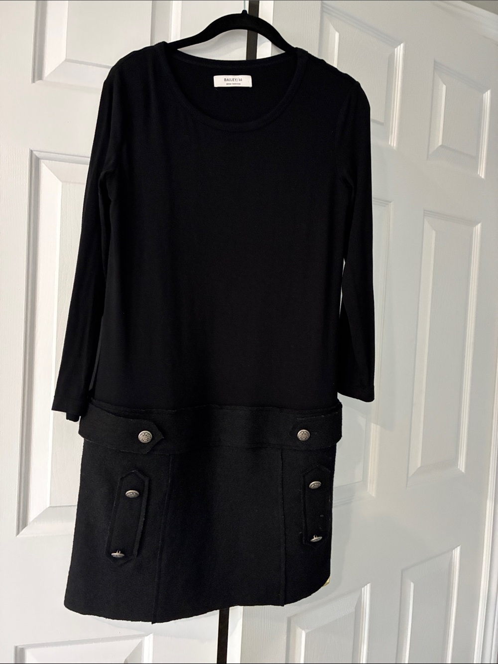 Bailey 44 Black Long Sleeve Dress